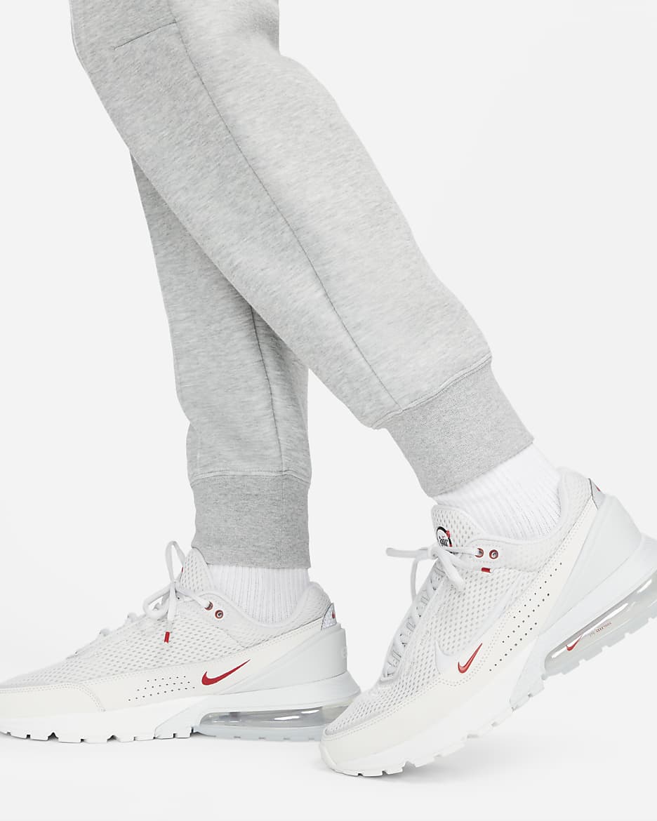 Nike Sportswear Tech Fleece Women's Mid-Rise Joggers - Dark Grey Heather/Black