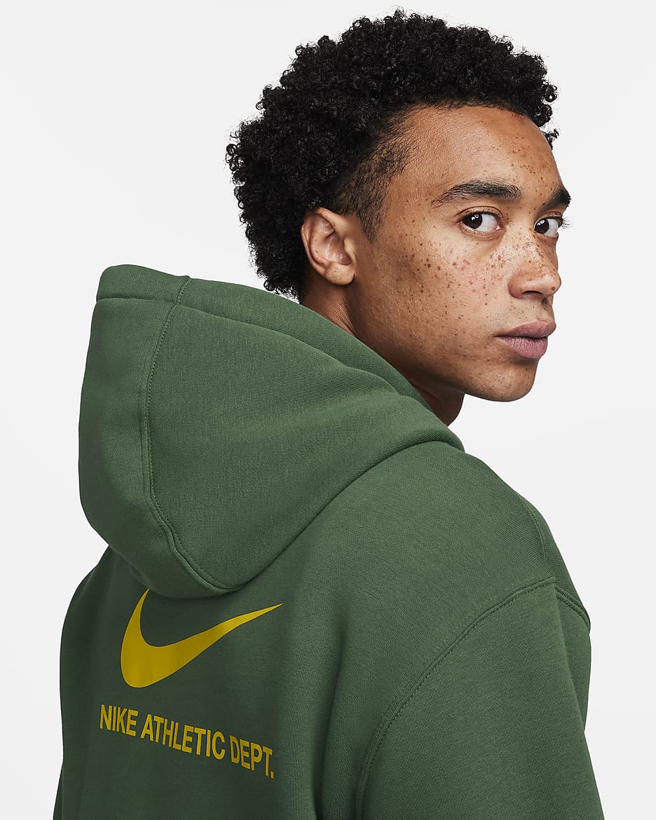 Nike Sportswear fleecehettegenser til herre - Fir