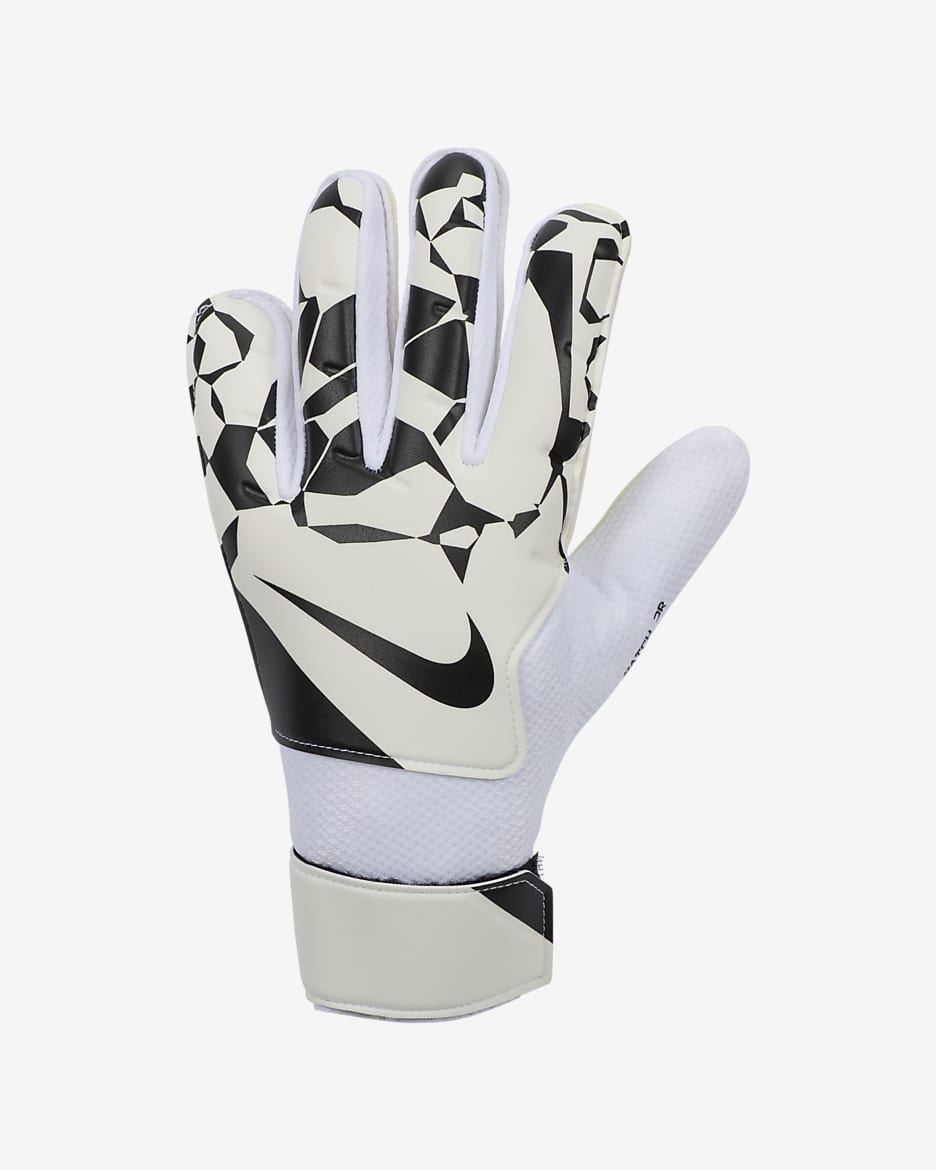 Nike Match Jr. Goalkeeper voetbalhandschoenen voor kids - Wit/Zwart/Zwart