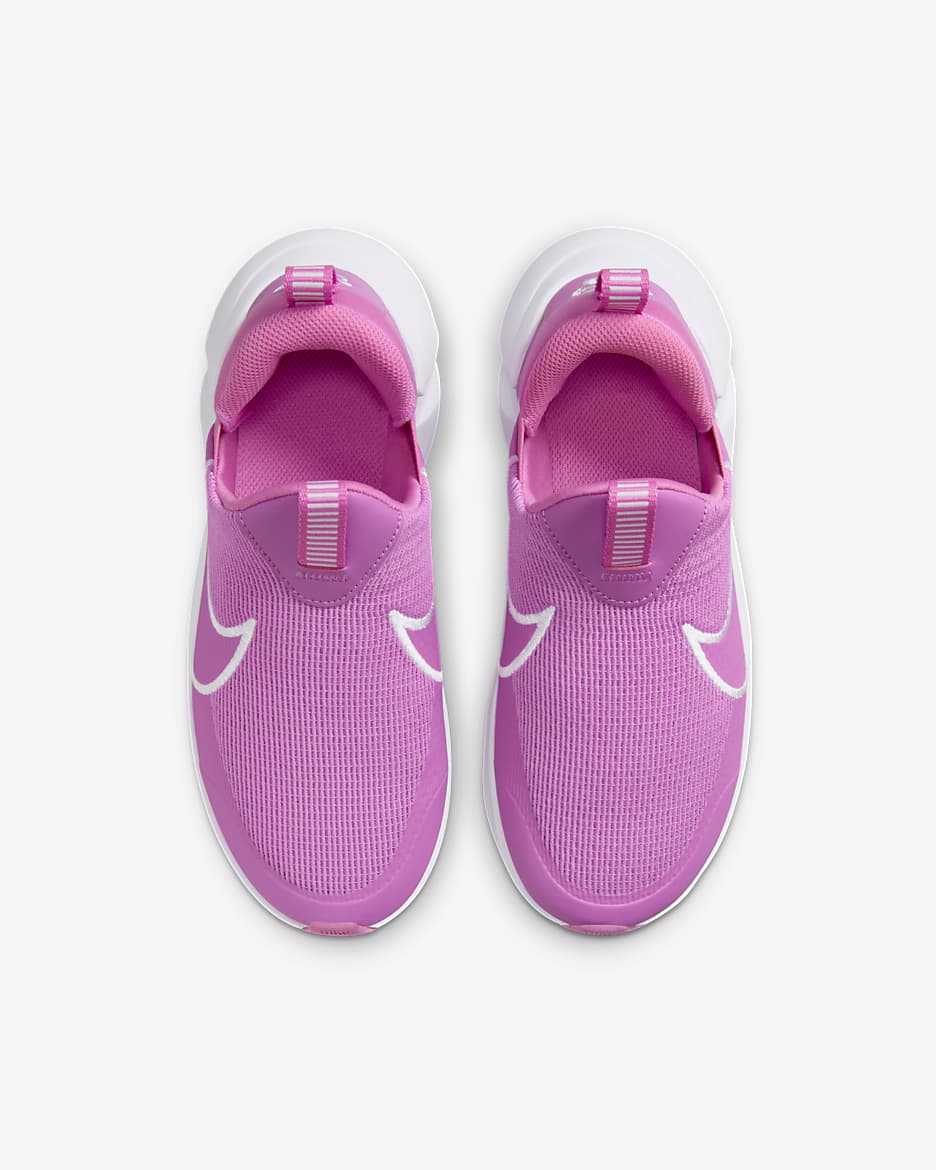 Nike Flex Plus 2 Big Kids' Running Shoes - Playful Pink/White