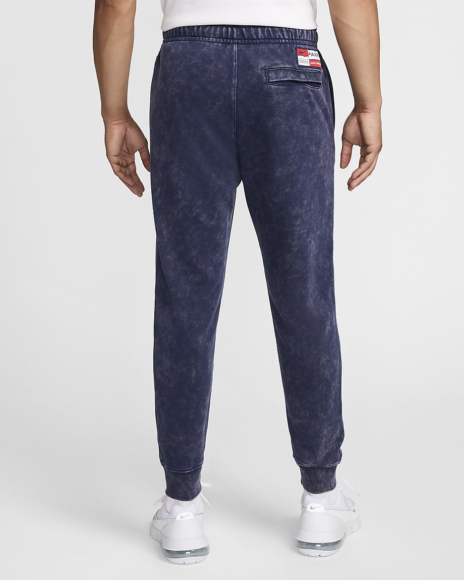 Paris Saint-Germain Club Men's Nike Football Jogger - Midnight Navy/White