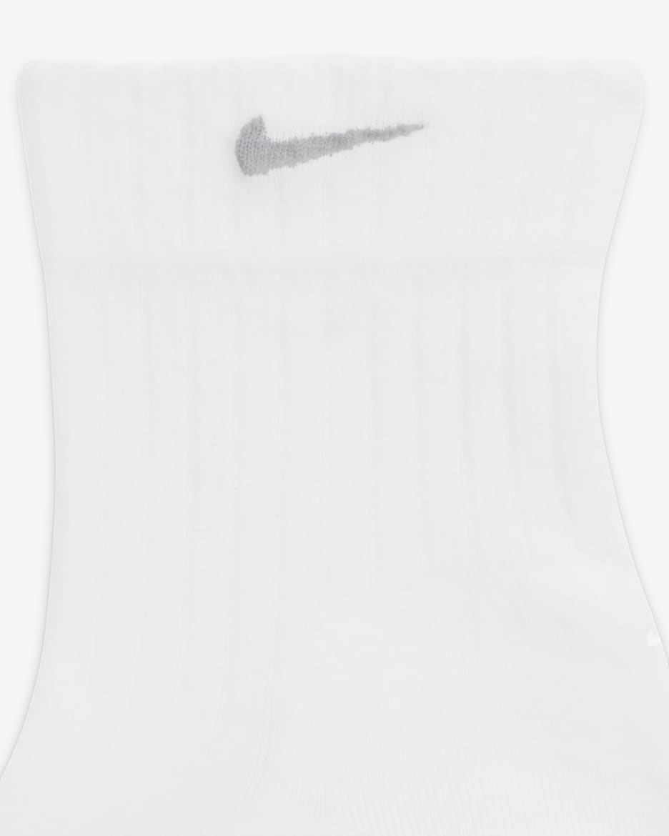 Nike Calcetines hasta el tobillo transparentes (1 par) - Mujer - Blanco/Light Smoke Grey