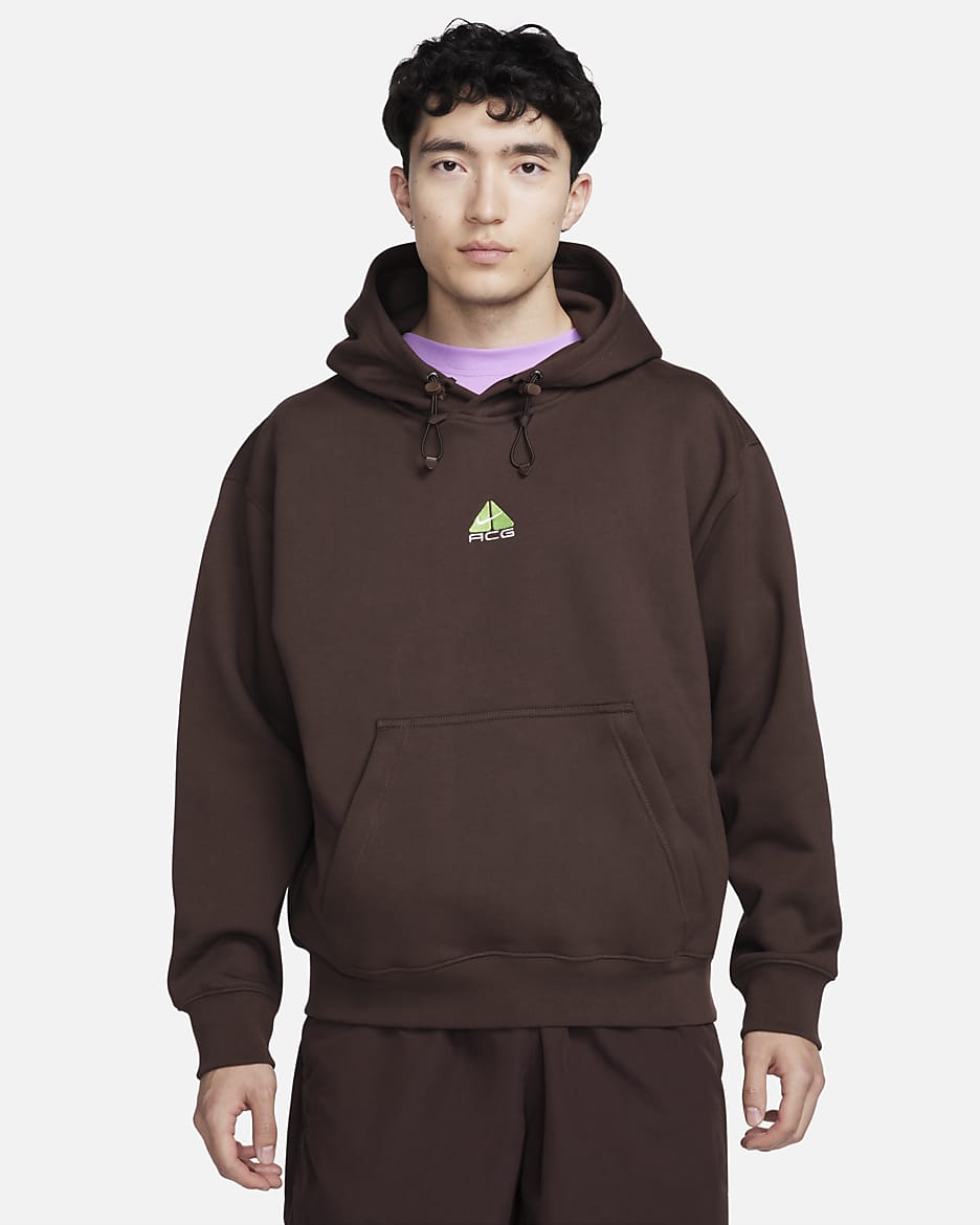 Nike ACG Therma-FIT Fleece Pullover Hoodie - Earth/Earth