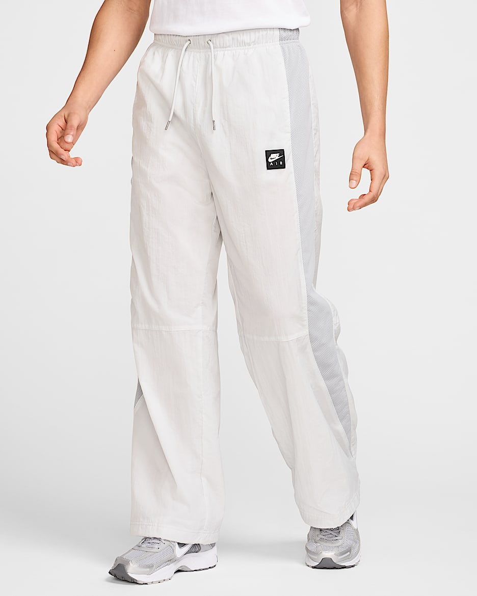 Pants de tejido Woven para hombre Nike Air - Polvo fotón/Gris humo claro/Negro