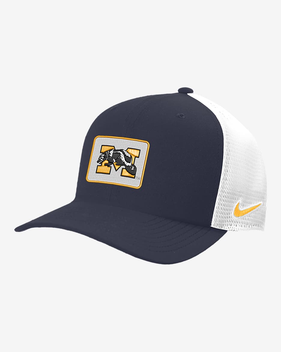Michigan Classic99 Nike College Trucker Hat - Navy