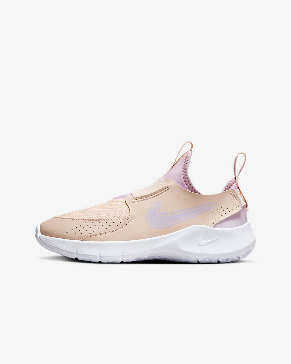 Tenis de correr en carretera para niños grandes Nike Flex Runner 3 - Guayaba hielo/Blanco/Muñeca