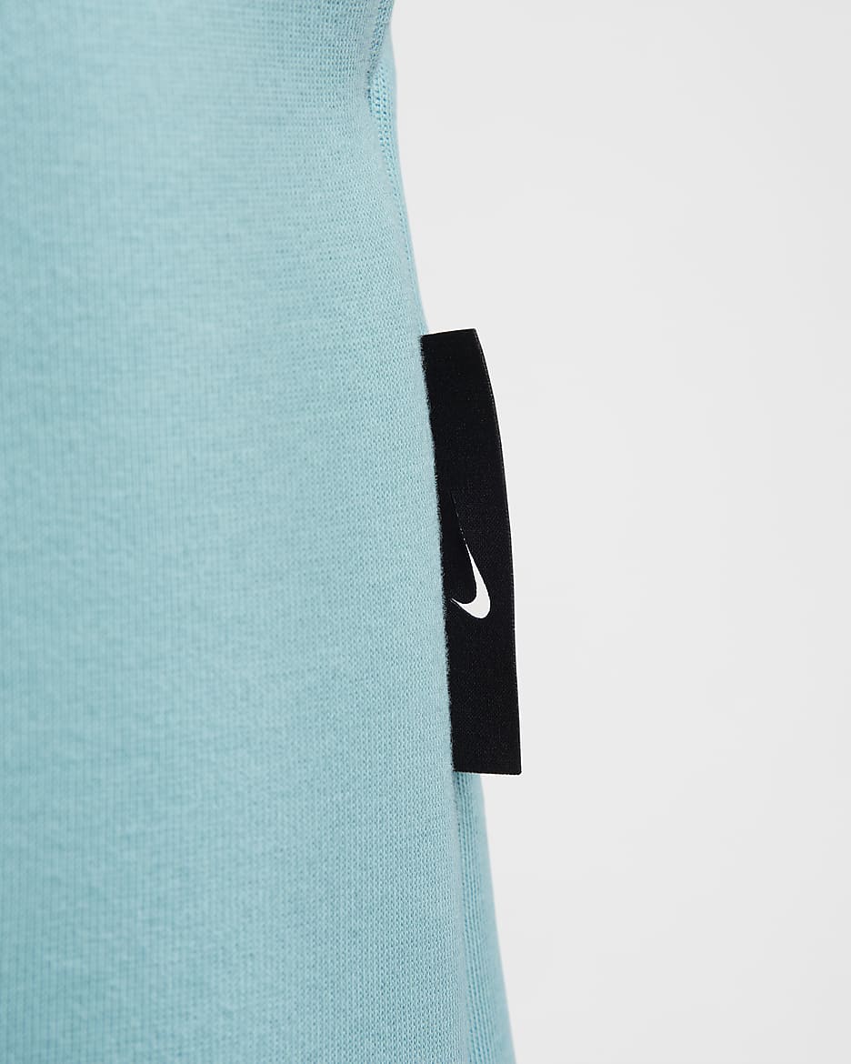 Short en tissu Fleece Nike Tech pour homme - Denim Turquoise/Denim Turquoise