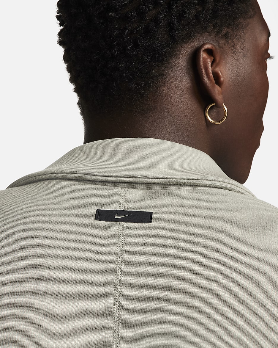 Nike Sportswear Tech Fleece Re-Imagined Men's Loose Fit Trench Coat - Dark Stucco