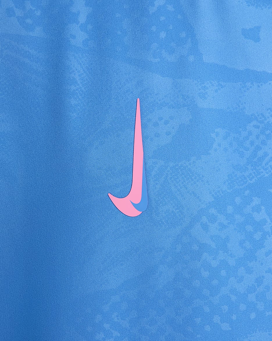 3e veste de foot nationale Nike Dri-FIT Atlético Madrid Strike pour homme - Light Photo Blue/Pink Glow