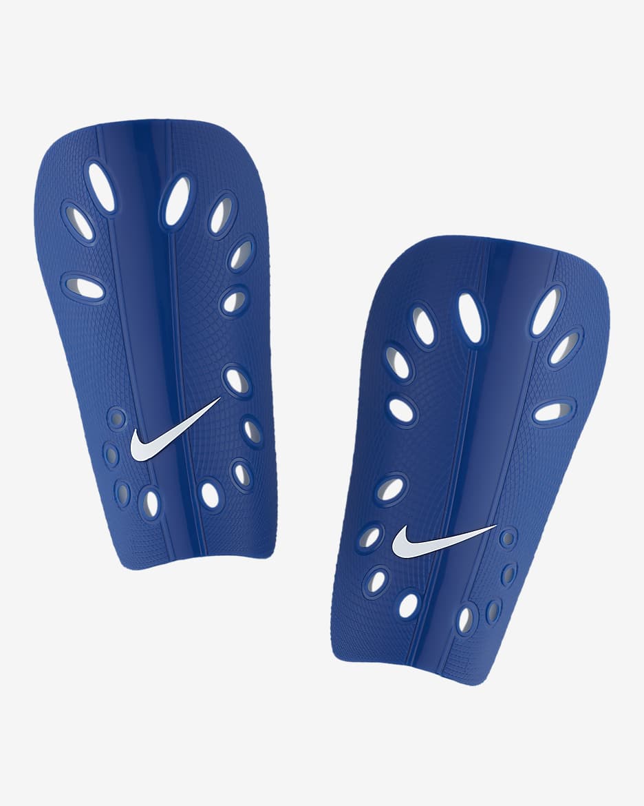 Nike J Soccer Shin Guards - Blue/White