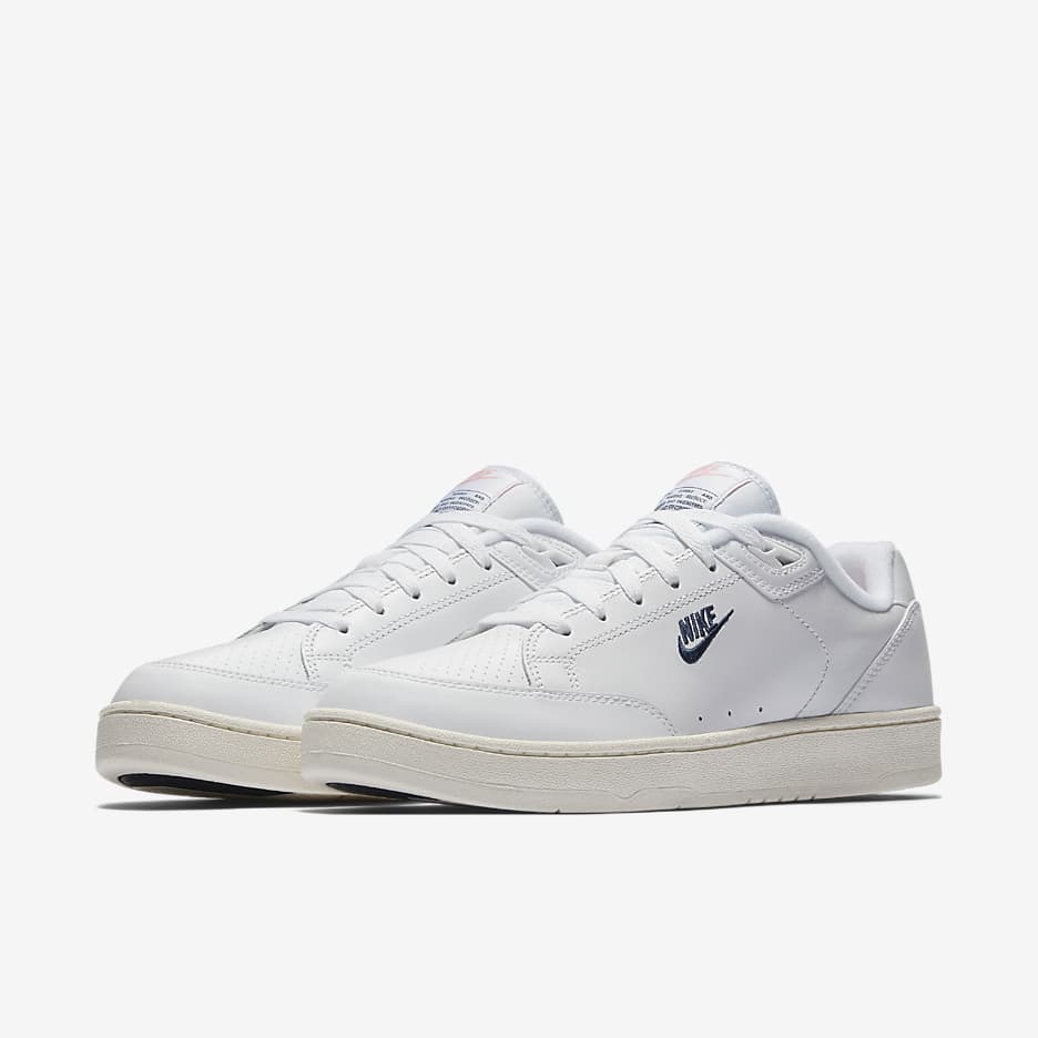 Nike Grandstand II Men's Shoes - White/Sail/Arctic Punch/Navy