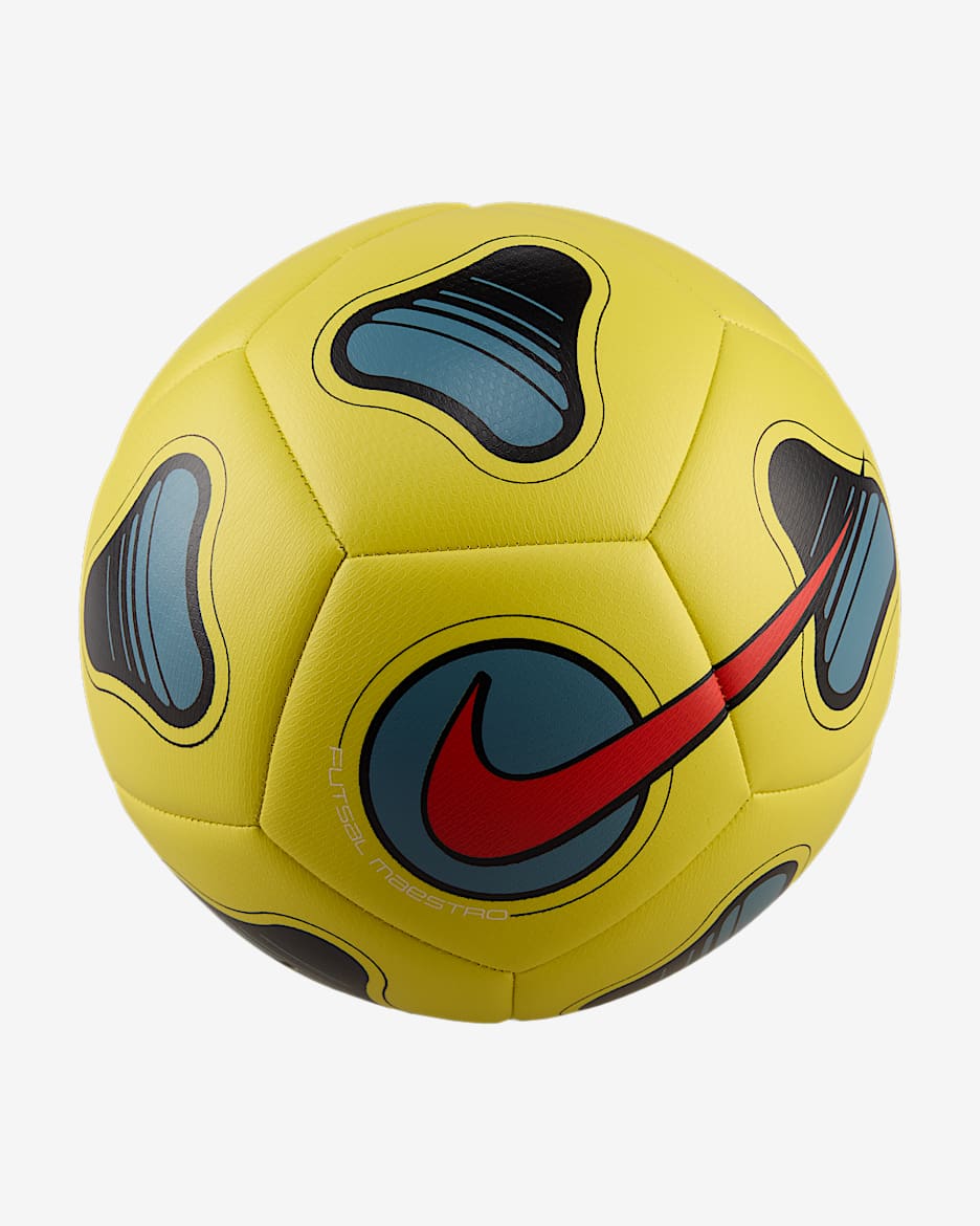 Pallone da calcio a 5 Nike Maestro - Lightning/Smokey Blue/Picante Red