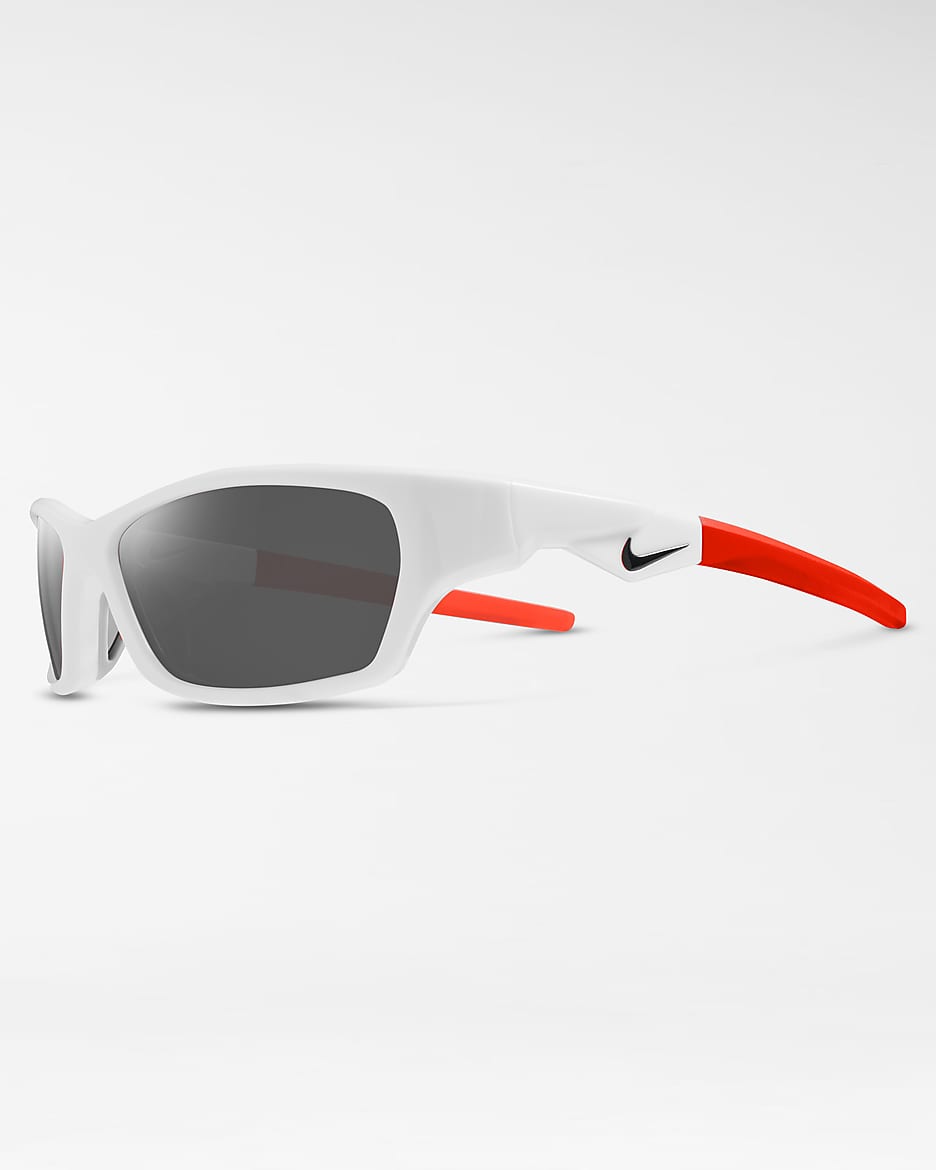 Nike Jolt Kids' Sunglasses - White