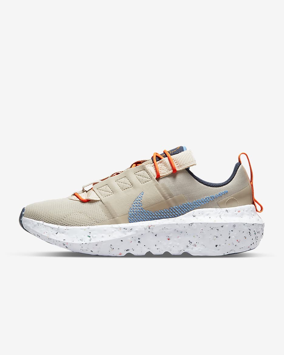 Tenis para mujer Nike Crater Impact - Crema II/Blanco perla/Remolacha oscuro/Azul foto claro