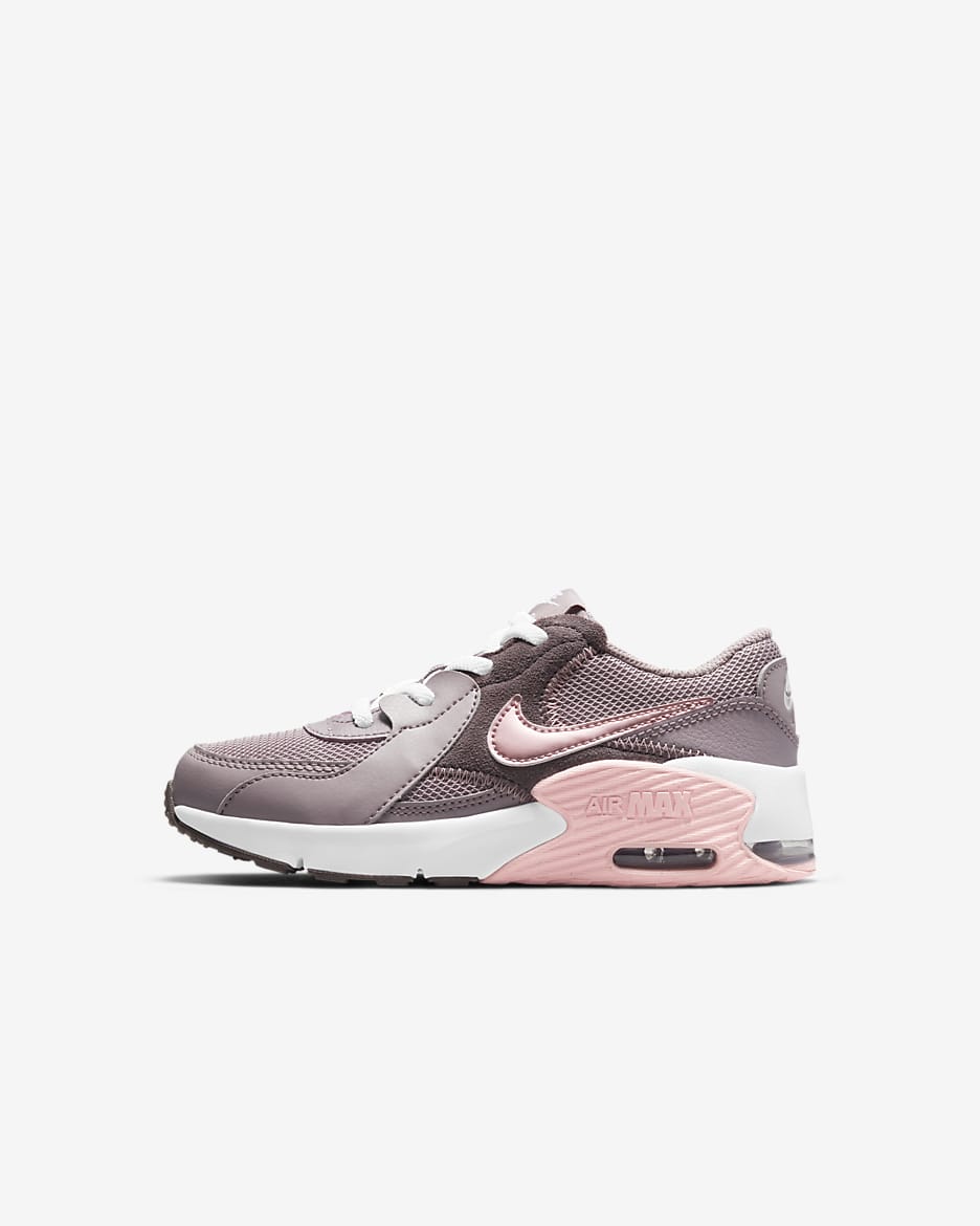 Calzado para niños talla pequeña Nike Air Max Excee - Mena violeta claro/Violeta mineral/Blanco/Rosa vidrio