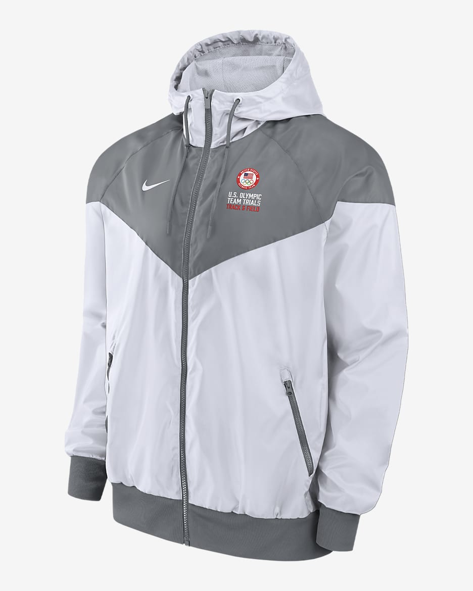 Nike Windrunner Men's Running Jacket - White