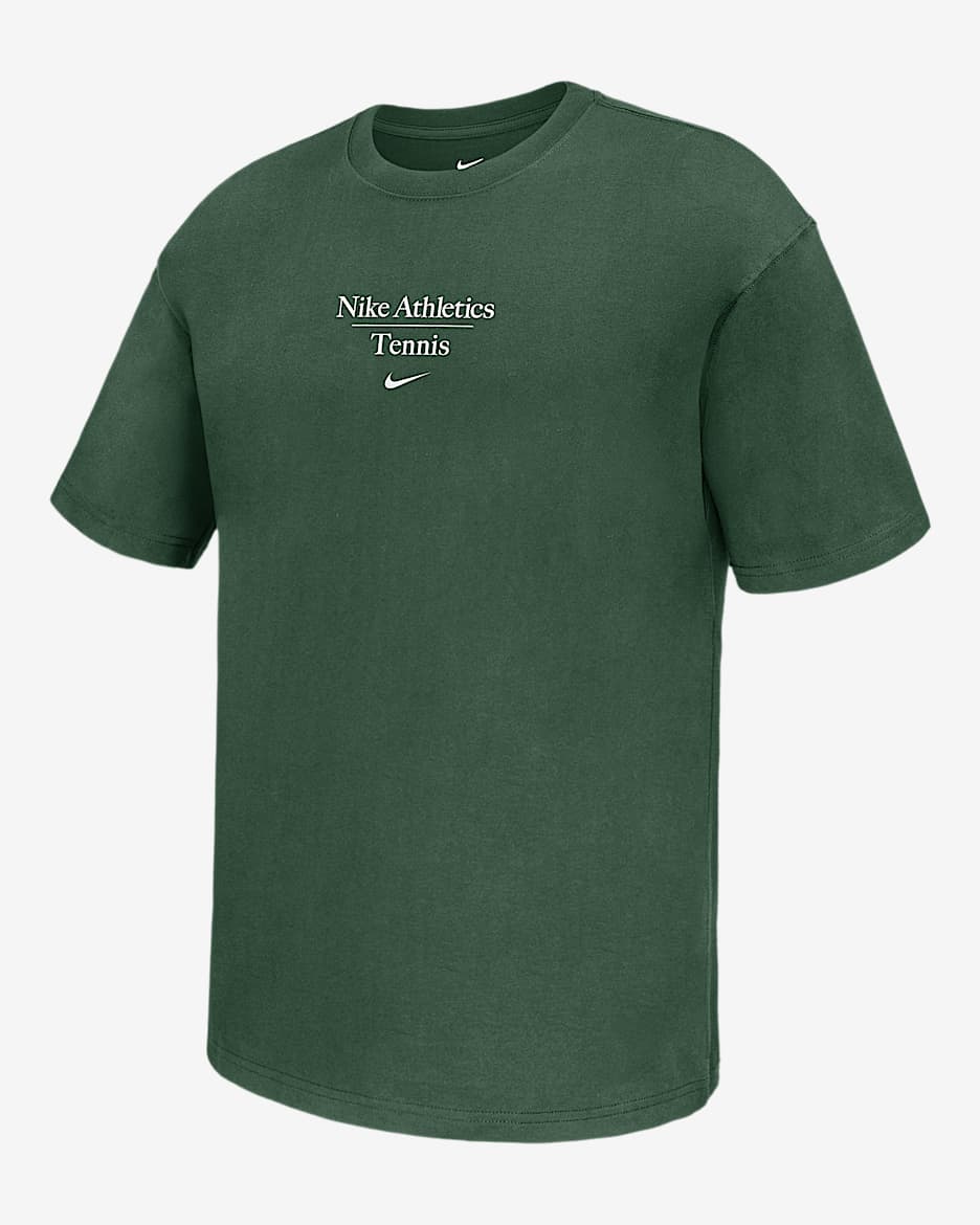 Playera de tenis de manga corta para hombre Nike Max90 - Verde desfiladero