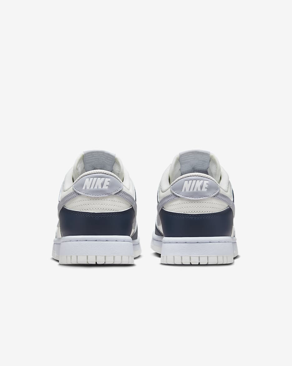 Buty damskie Nike Dunk Low - Sail/Biel/Armory Navy/Wolf Grey