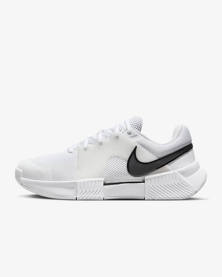 Tenis de tenis para cancha dura para mujer Nike Zoom GP Challenge 1 - Blanco/Blanco/Negro