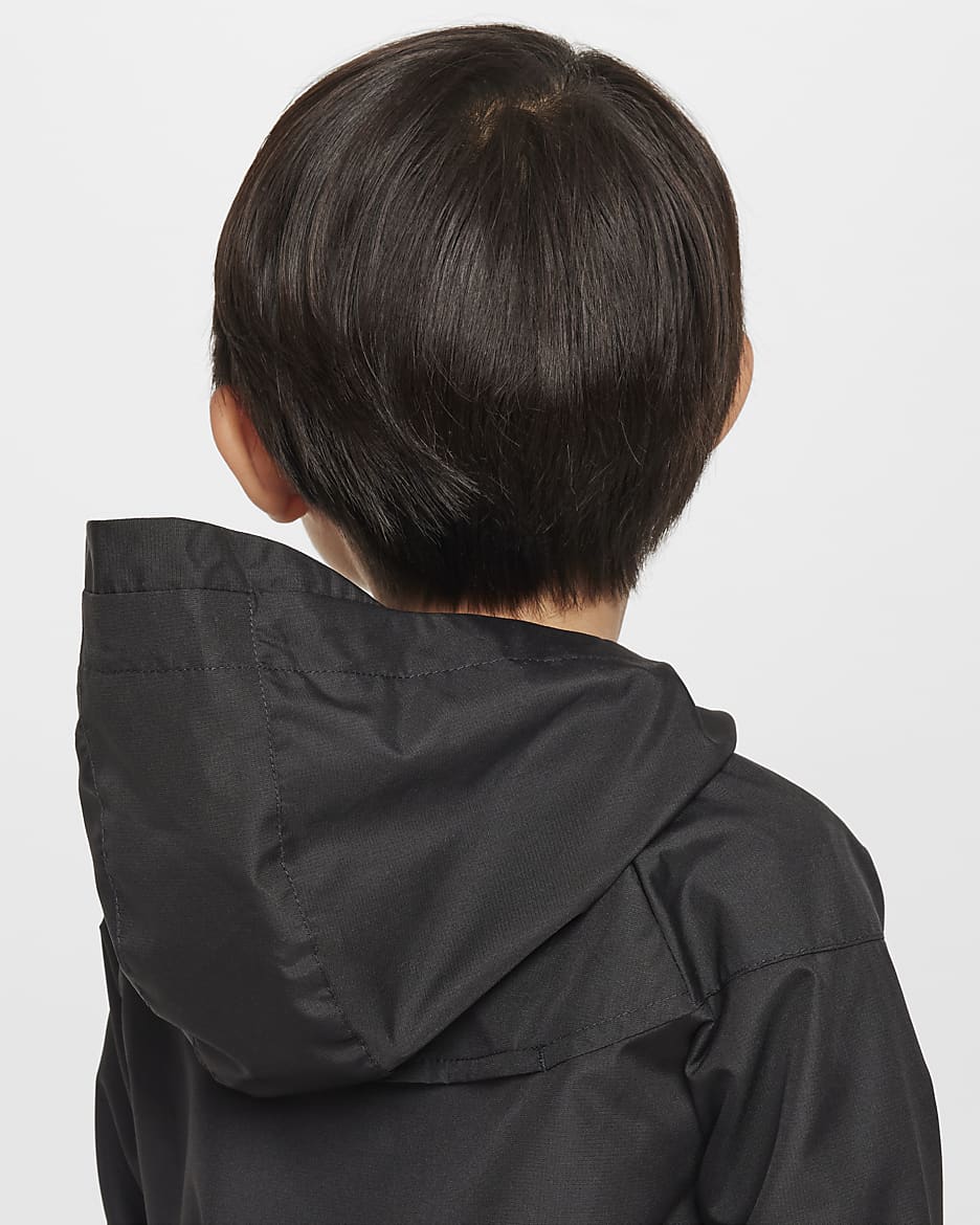 Veste à zip Nike Sportswear Windrunner pour tout-petit - Noir