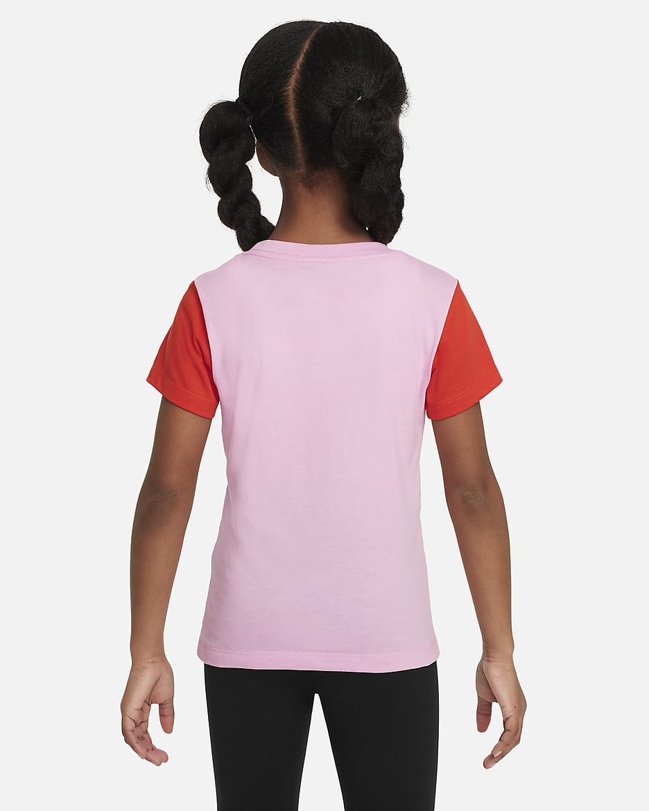 Nike 'Your Move' Younger Kids' Graphic T-Shirt - Pink Rise