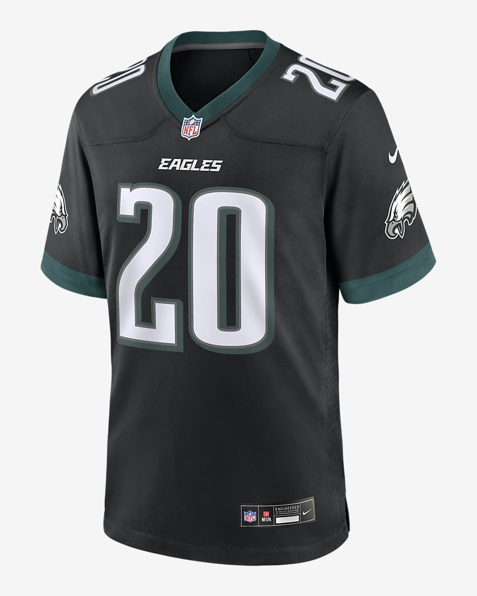 Brian Dawkins Philadelphia Eagles Men's Nike NFL Game Jersey - Black