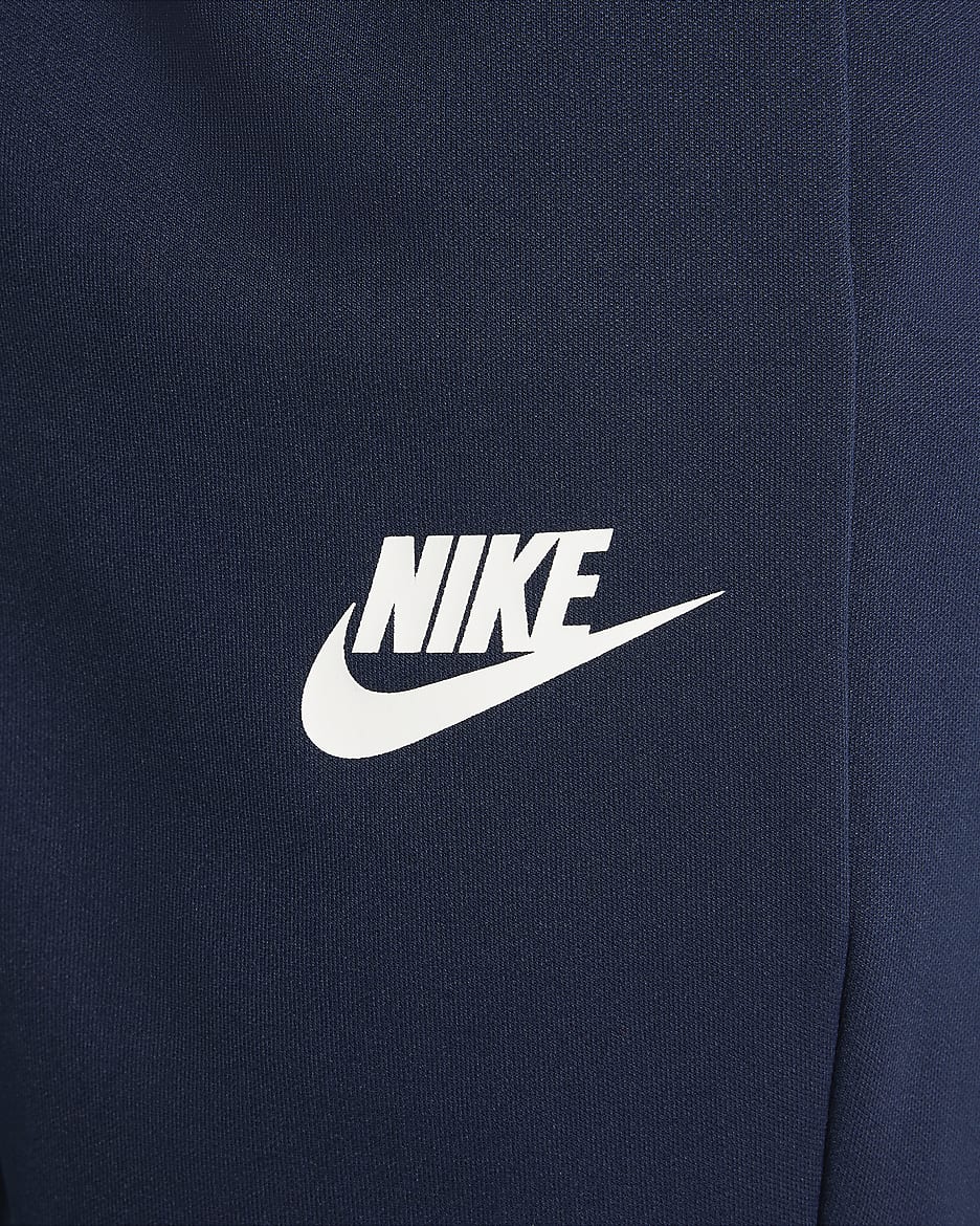 Nike Sportswear-tracksuit til større børn - Obsidian/Vintage Green/Obsidian/hvid