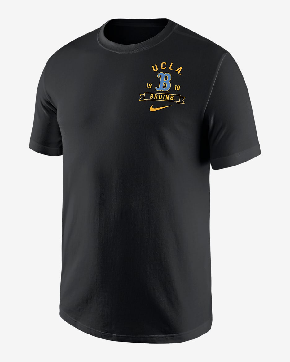 Playera universitaria Nike Max90 para hombre UCLA - Negro