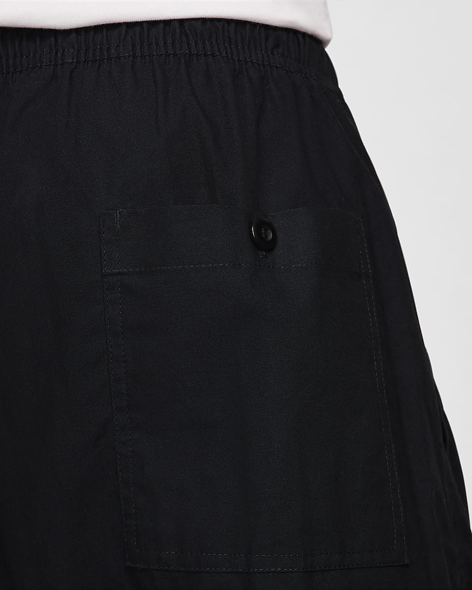 Pants globo para hombre Nike Club - Negro/Negro