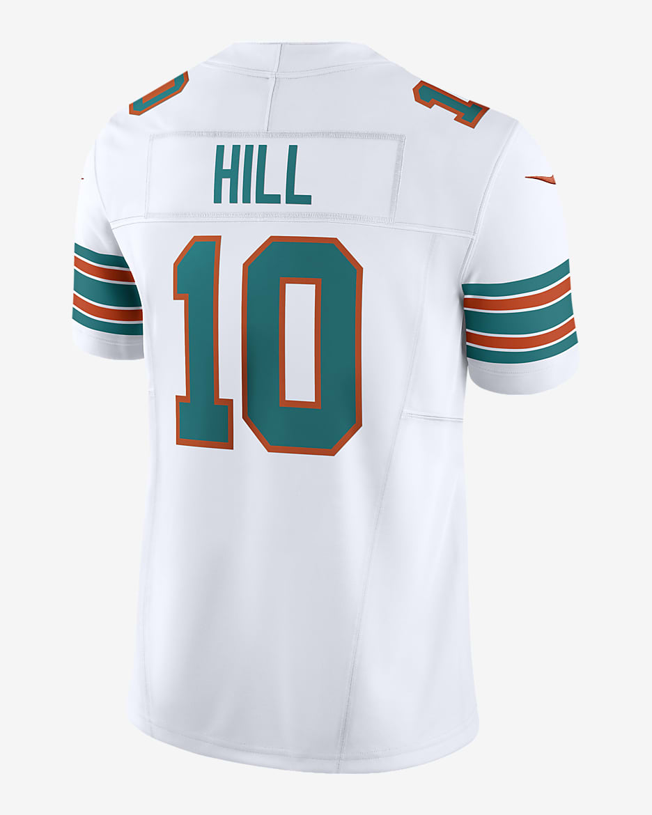 Tyreek Hill Miami Dolphins Men's Nike Dri-FIT NFL Limited Football Jersey - White