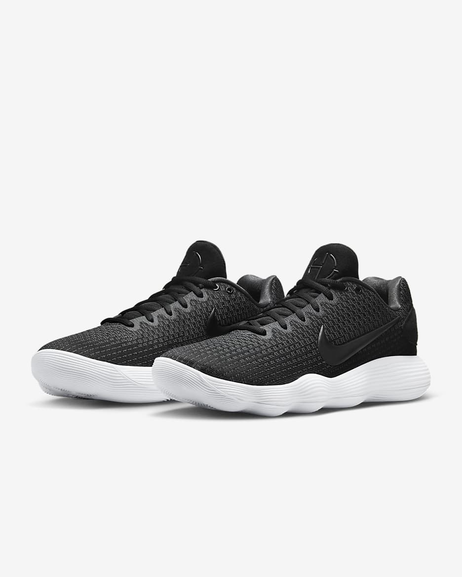 Tenis de básquetbol Nike Hyperdunk 2017 Low - Negro/Antracita/Blanco/Plata metalizado