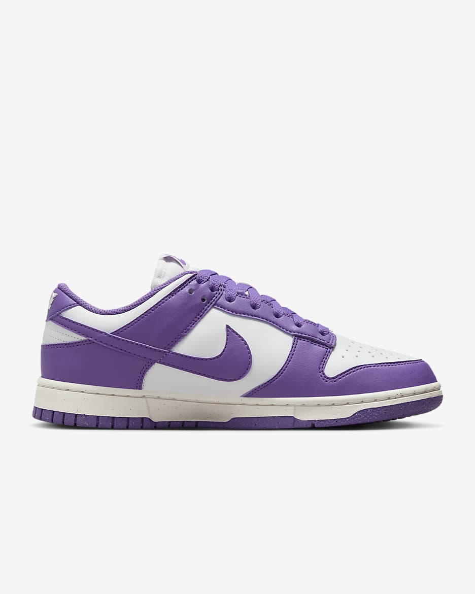 Sapatilhas Nike Dunk Low para mulher - Branco Summit/Preto Raspberry