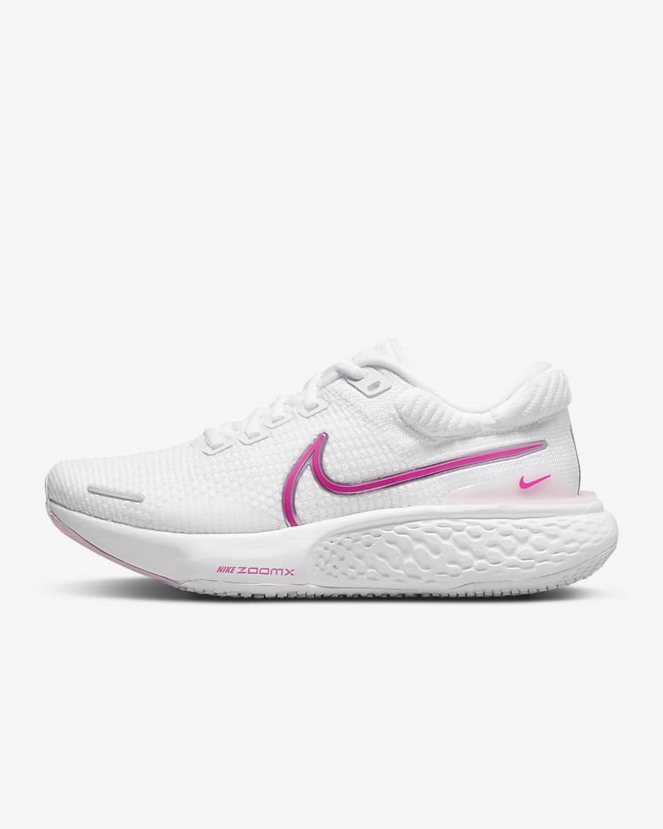 Nike Invincible 2 Women's Road Running Shoes - White/Light Arctic Pink/Doll/Pink Prime