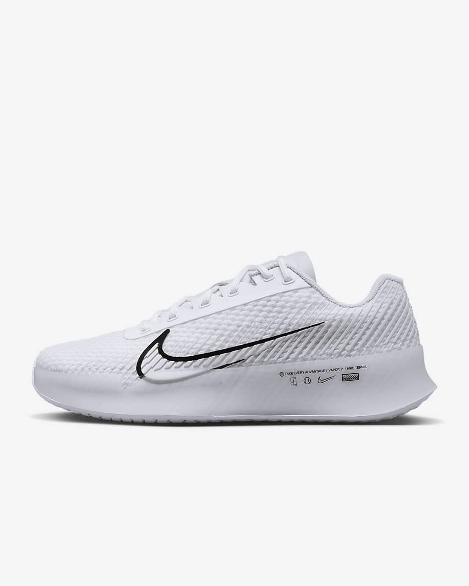 Chaussure de tennis pour surface dure NikeCourt Air Zoom Vapor 11 pour femme - Blanc/Summit White/Noir