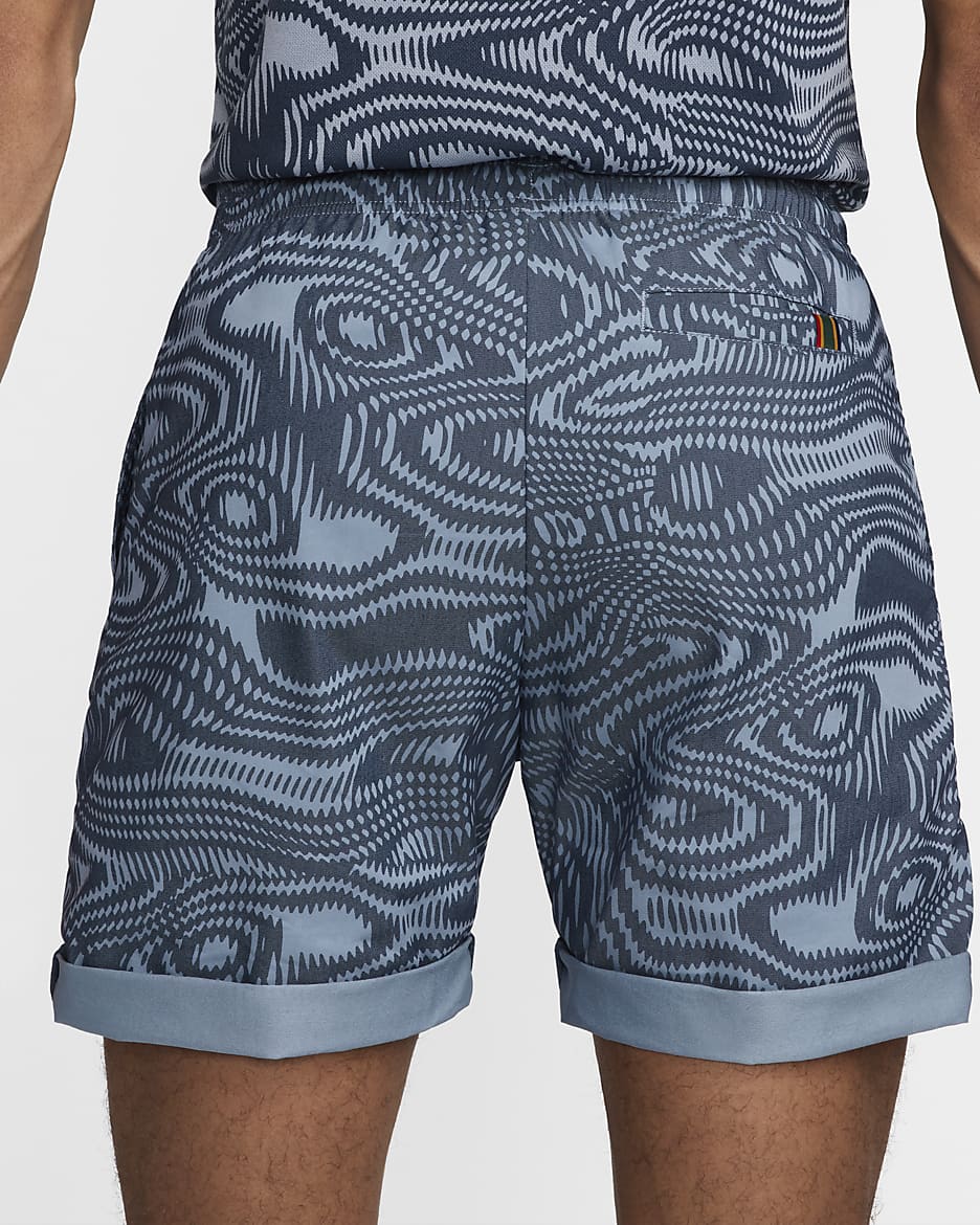 Short de tennis Dri-FIT NikeCourt Heritage 15 cm pour homme - Thunder Blue