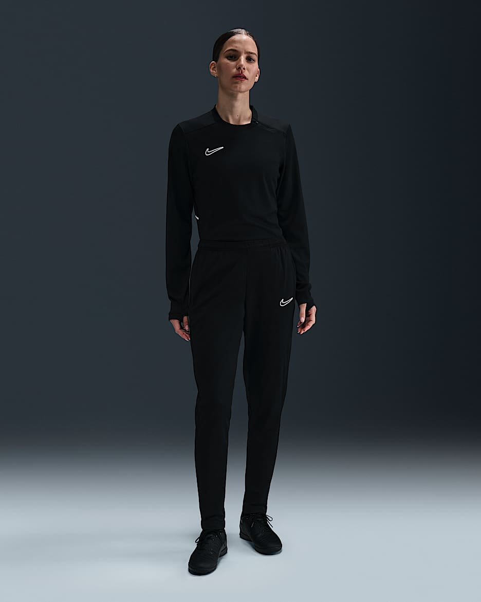 Nike Academy Women's Dri-FIT Football Pants - Black/Black/White/White