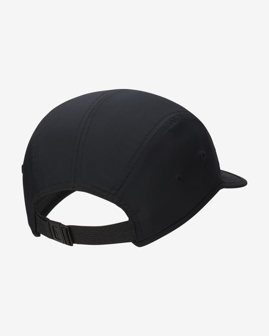 Cappello essenziale con Swoosh Nike Dri-FIT Fly - Nero/Antracite/Bianco