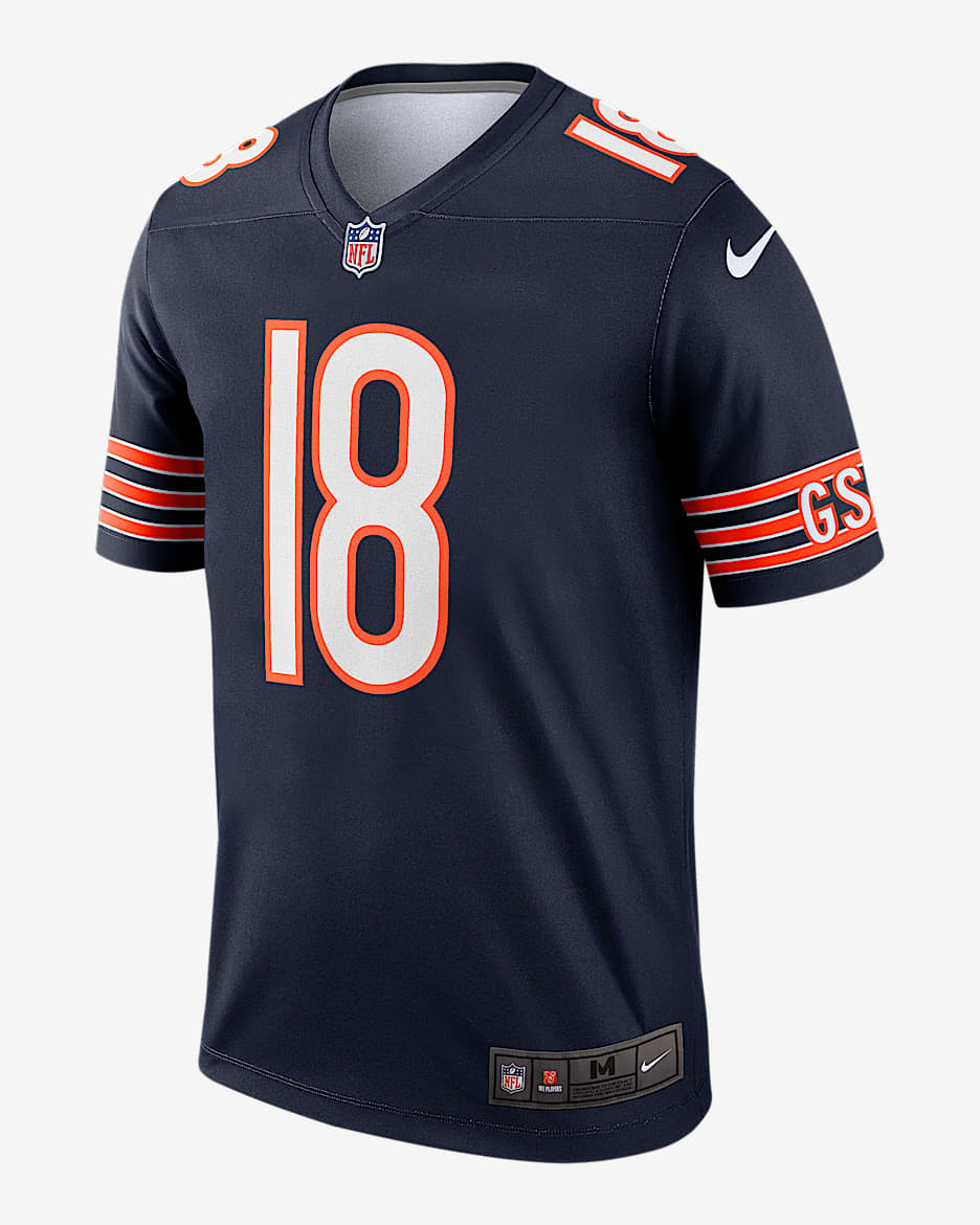 Caleb Williams Chicago Bears Men's Nike Dri-FIT NFL Legend Jersey - Navy