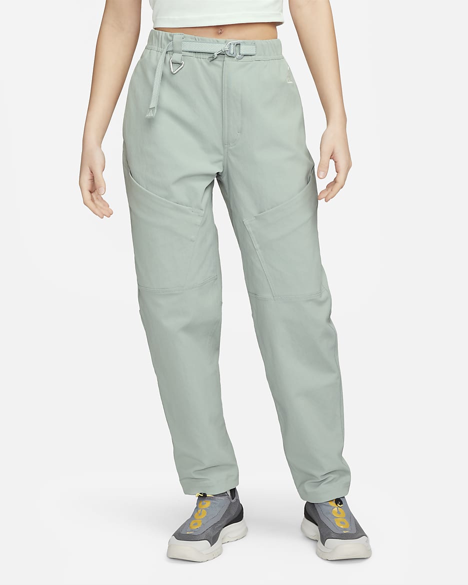 Pantalon de randonnée taille mi-haute Nike ACG pour femme - Mica Green/Summit White