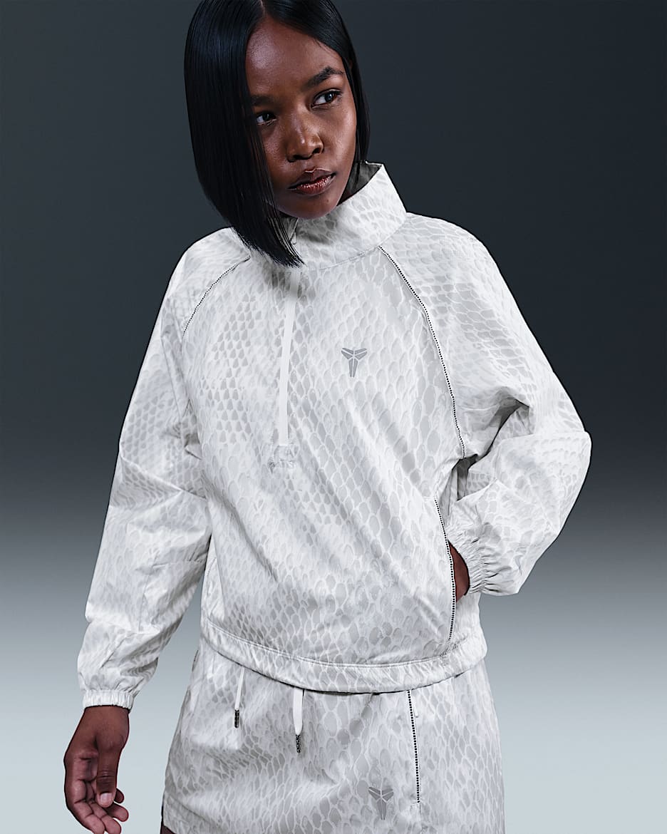 Chamarra de tejido Woven ligera para mujer Kobe - Blanco