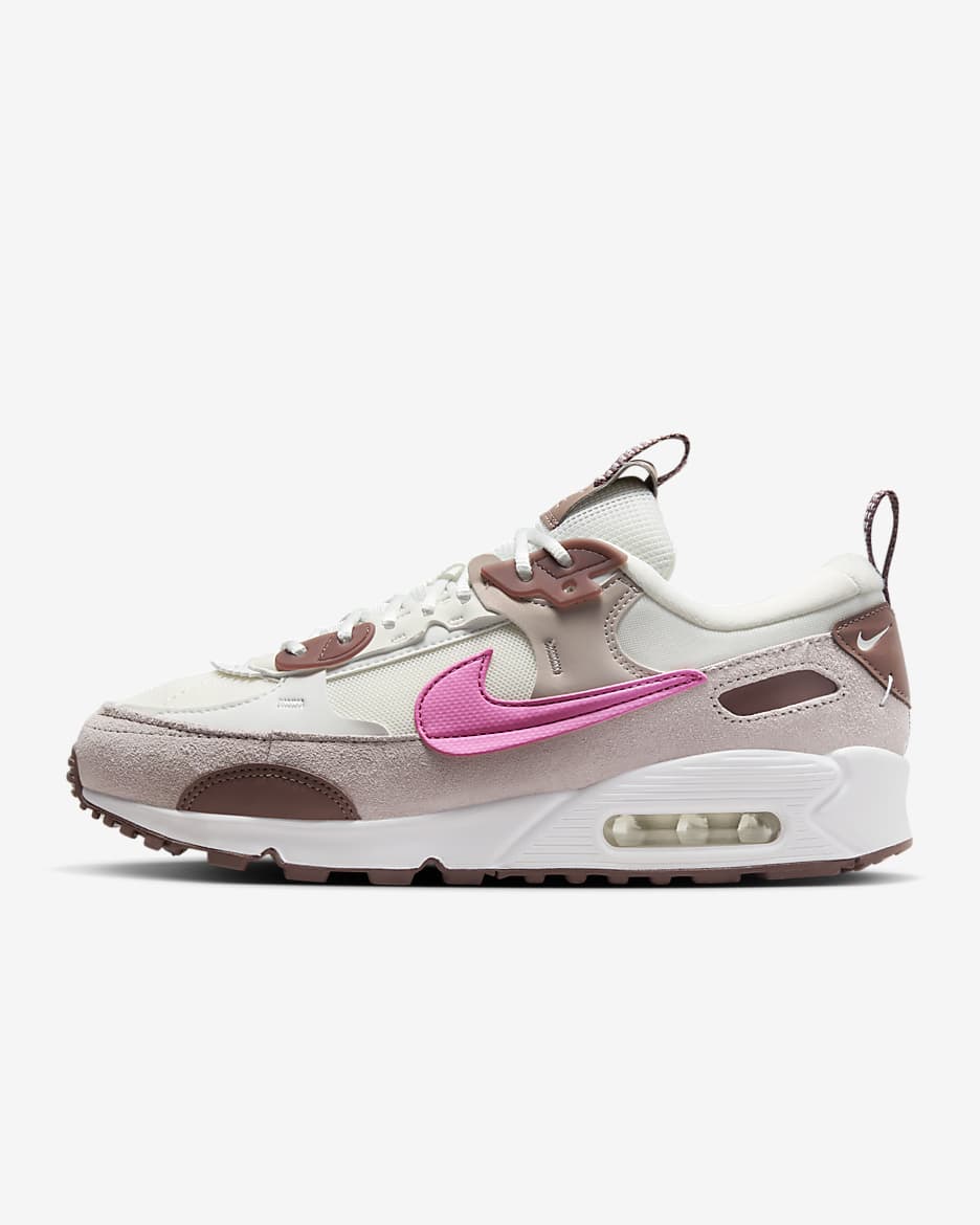 Nike Air Max 90 Futura Women's Shoes - Platinum Violet/Smokey Mauve/Pink Foam/Playful Pink