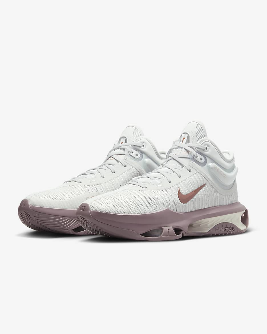 Nike G.T. Jump 2 Erkek Basketbol Ayakkabısı - Photon Dust/Taupe Grey/Wolf Grey/Metallic Red Bronze