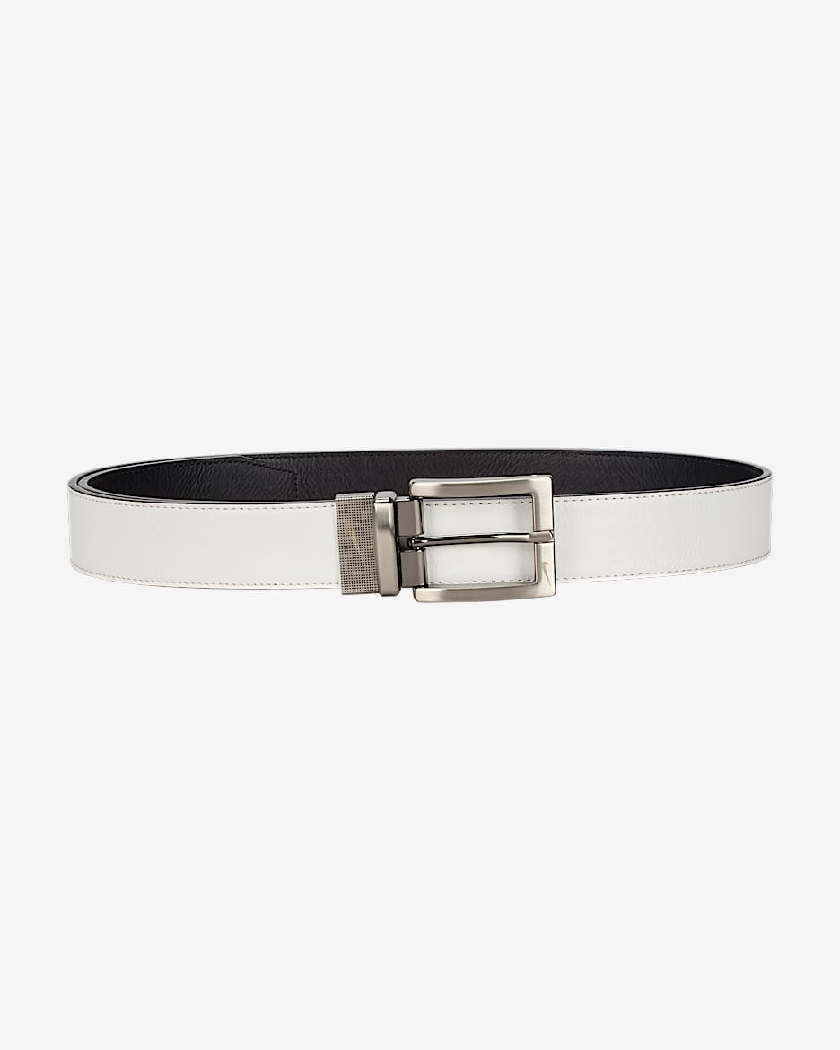 Nike Tour Core Men's Golf Reversible Belt - White