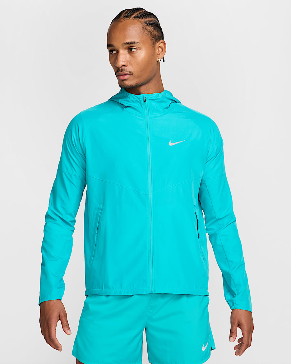 Nike Miler Repel hardloopjack voor heren - Dusty Cactus/Dusty Cactus
