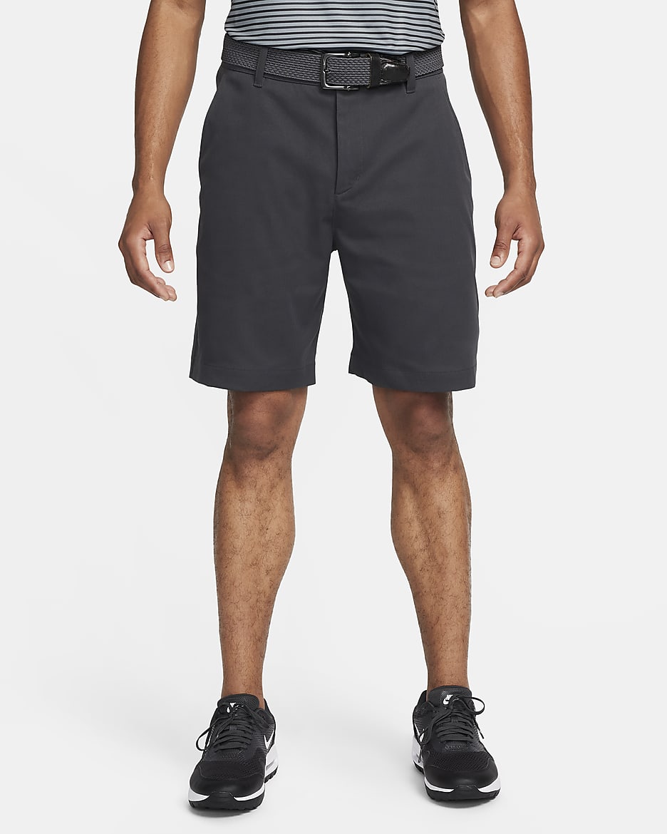 Nike Tour Men's 20cm (approx.) Chino Golf Shorts - Dark Smoke Grey/Black