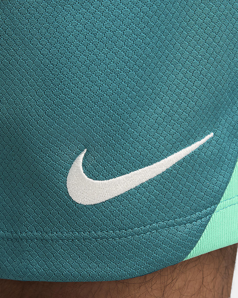 Portugal Strike Men's Nike Dri-FIT Football Knit Shorts - Geode Teal/Kinetic Green/Sail