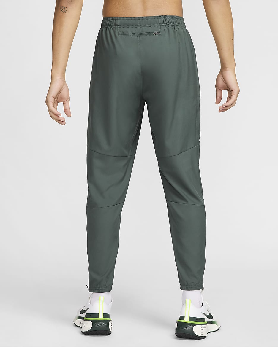 Nike Challenger Men's Dri-FIT Woven Running Trousers - Vintage Green/Black