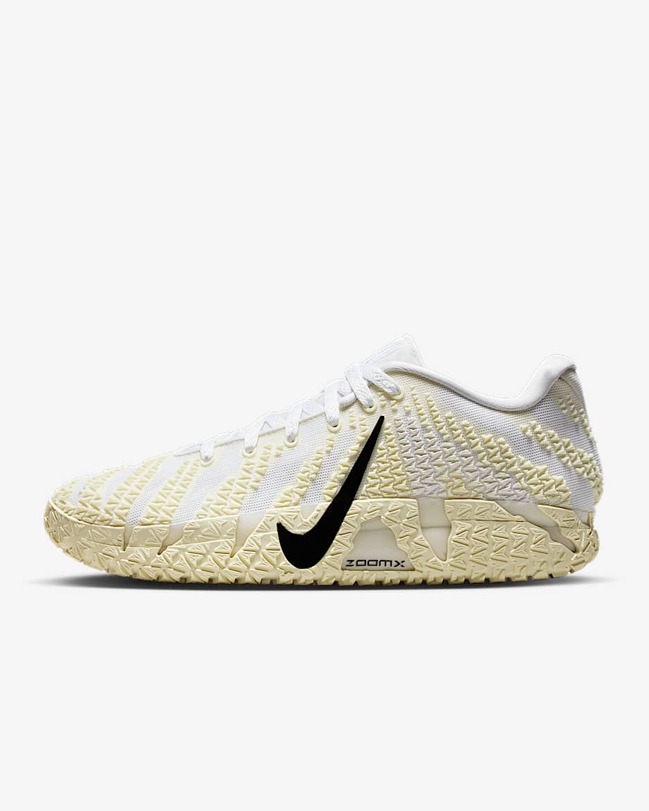 Ja 3 Basketball Shoes - White/Coconut Milk/Desert Khaki/Black