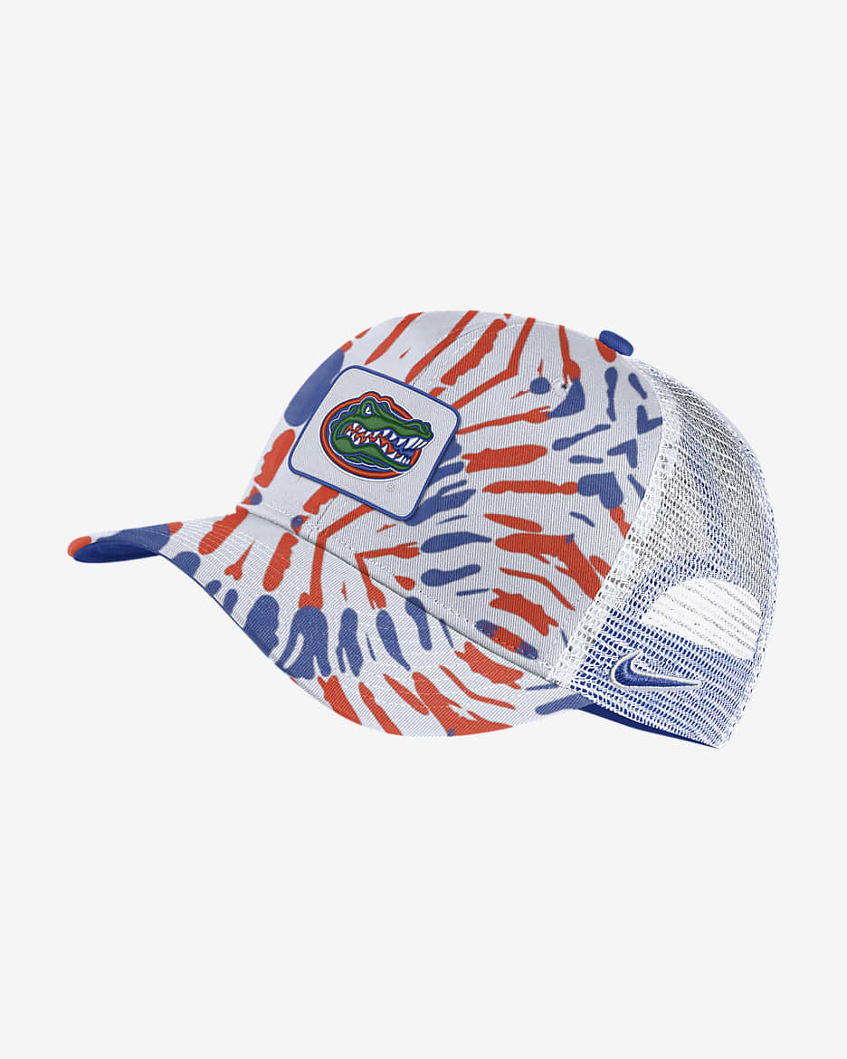 Nike College Classic99 (Florida) Trucker Hat - Game Royal/Team Orange/White