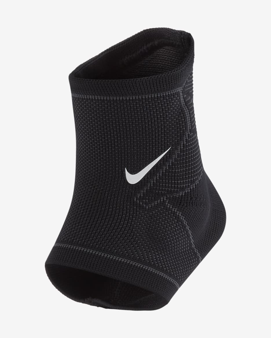 Nike Pro Knitted Ankle Sleeve - Black/Anthracite/White